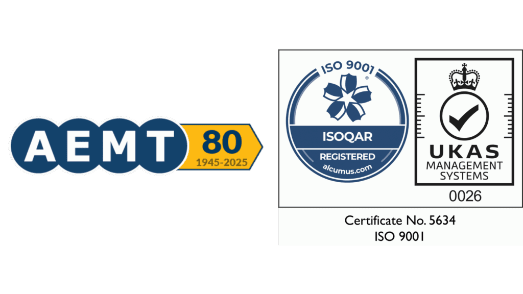 AEMT and ISO 9001 Logo