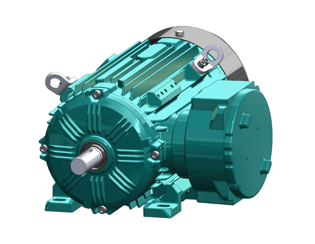 High-performance Hazardous area motor with explosion protection