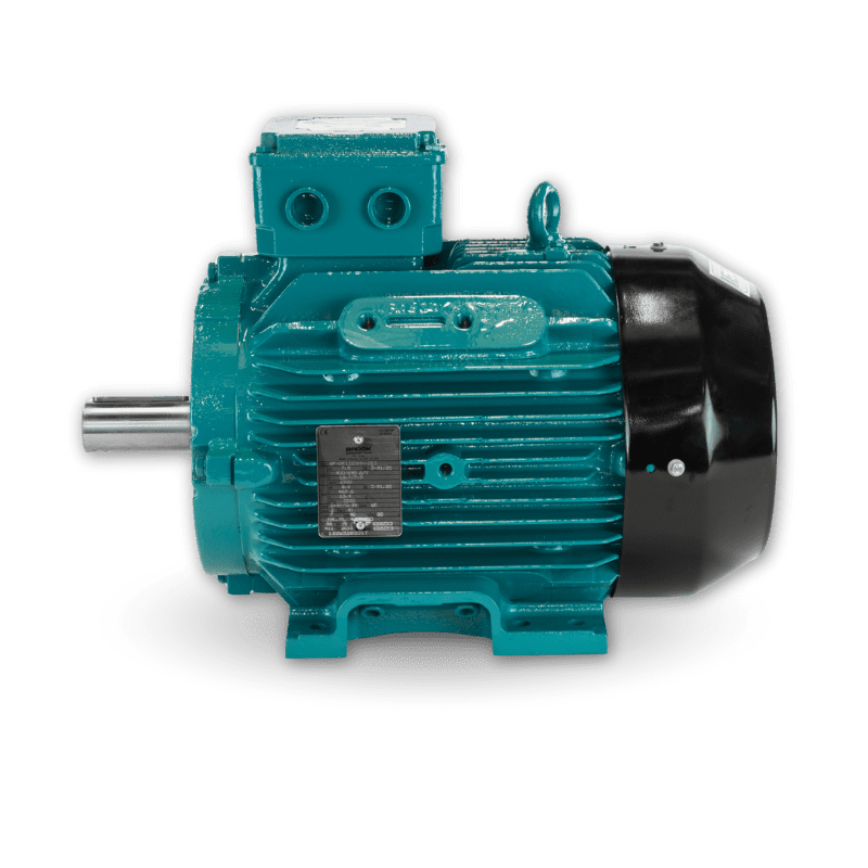 World Series Cast Iron Motor Side View