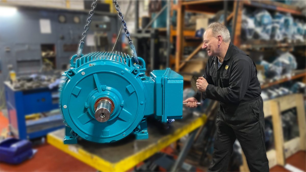 Customised motor in under 24 hours