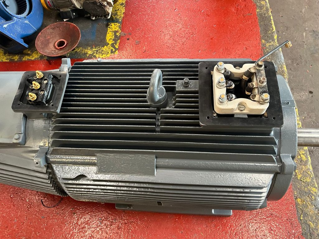 AC Motor Re-lead After Picture