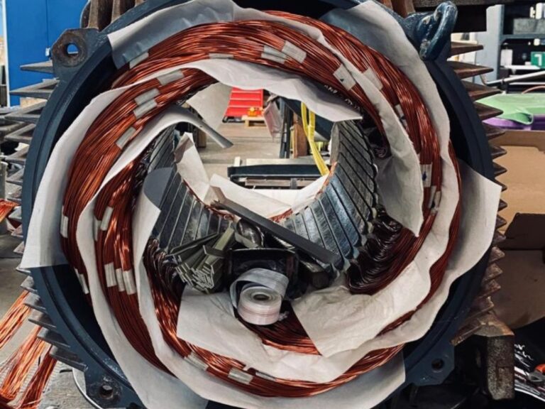 AC Motor Rewind Repair Pic