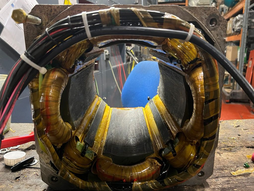 DC Motor Re-lead After Picture