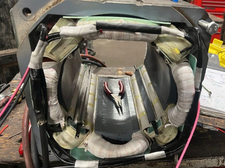 DC Motor Re-lead Repair Picture