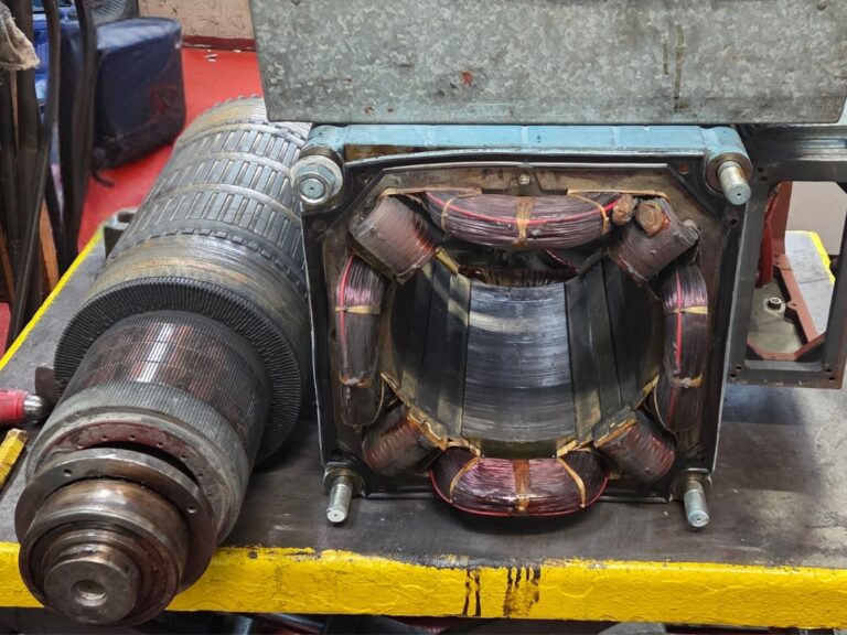 DC Motor Service Progress