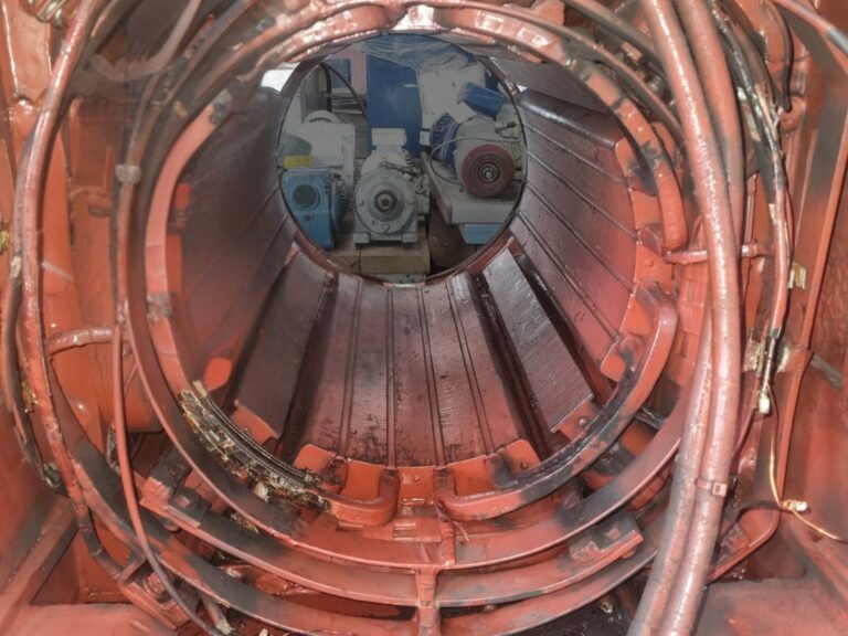 DC Stator Rewind Before Picture