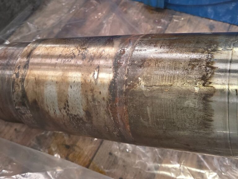 Gearbox Worn Input Shaft