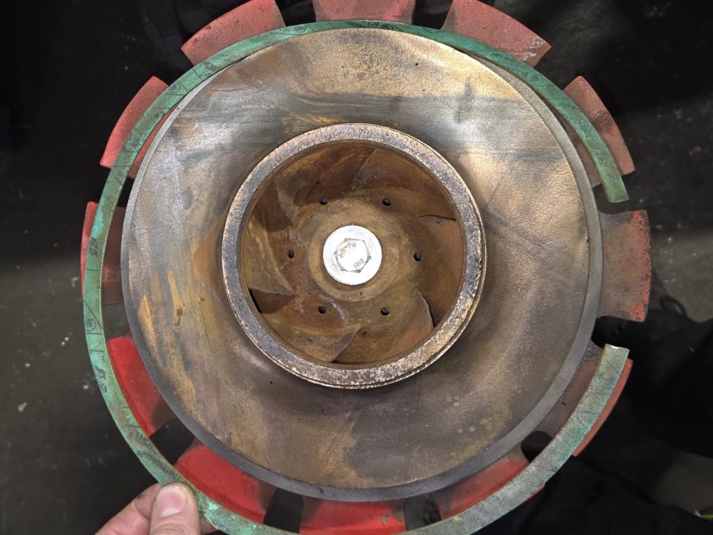 Pump Impeller Repair Front View