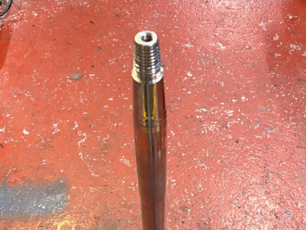 Worn Drive Shaft Top View
