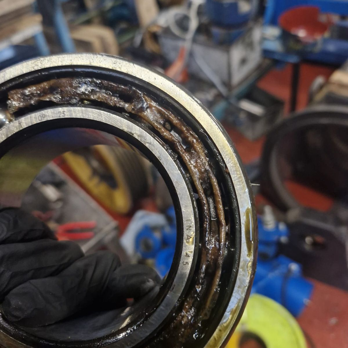 Contaminated Bearing