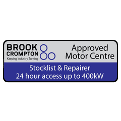 BAWCo is an authorised Brook Crompton repairer